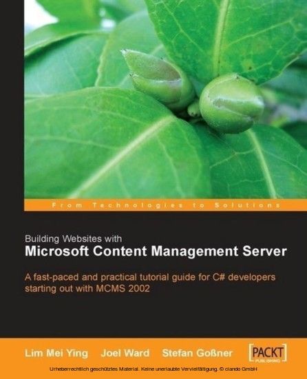 Building Websites with Microsoft Content Management Server main product photo