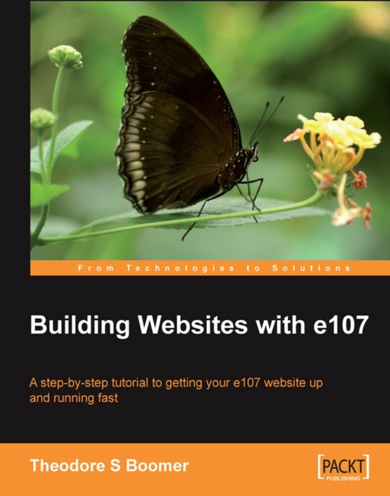 Building Websites with e107 main product photo