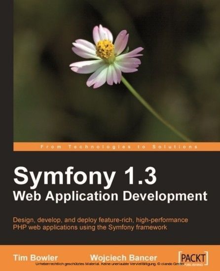 Symfony 1.3 Web Application Development main product photo