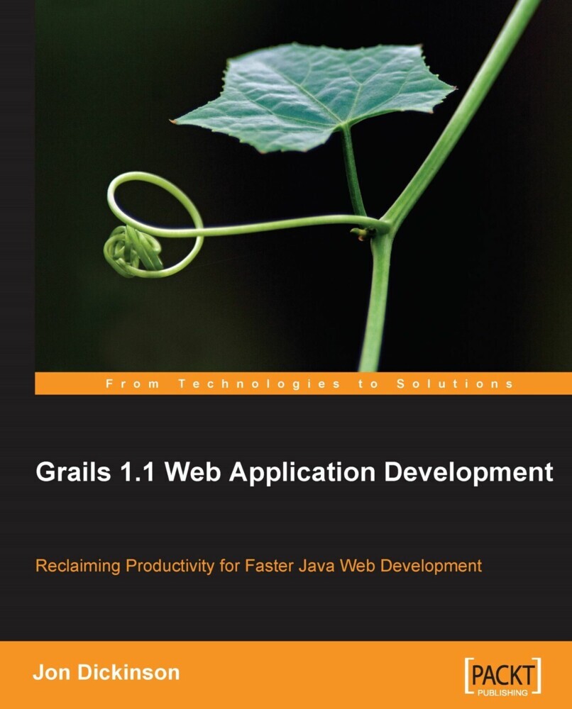 Grails 1.1 Web Application Development main product photo