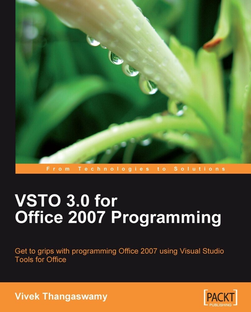 VSTO 3.0 for Office 2007 Programming main product photo