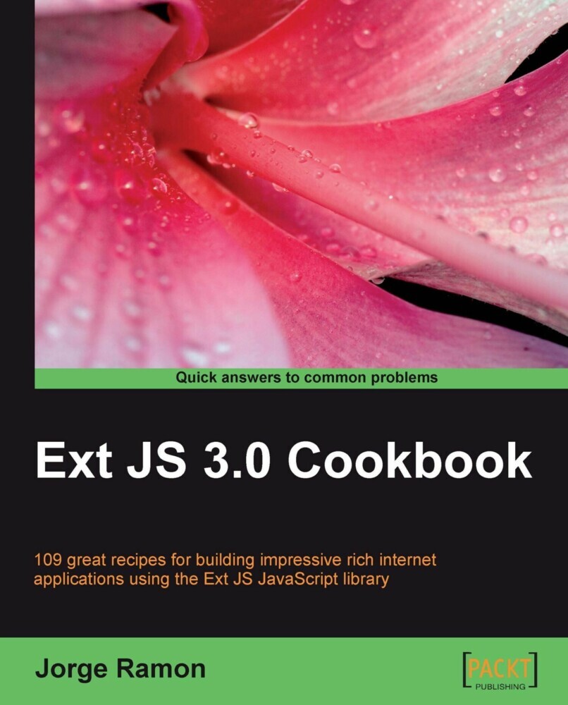 Ext JS 3.0 Cookbook main product photo