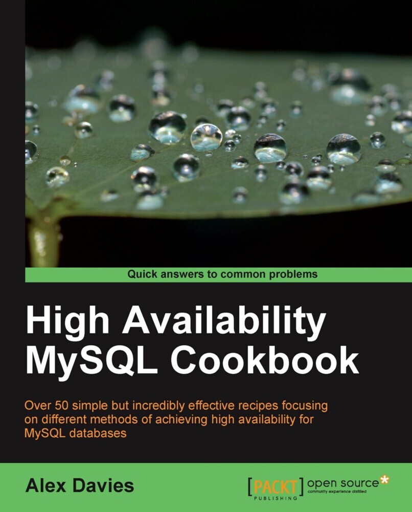High Availability MySQL Cookbook main product photo