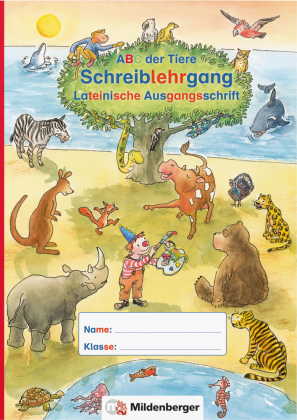 ABC der Tiere - Schreiblehrgang LA in Sammelmappe