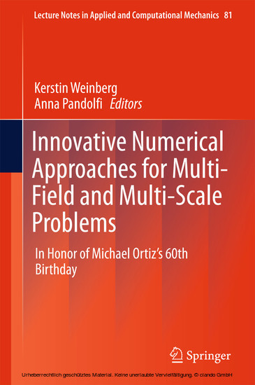 Innovative Numerical Approaches for Multi-Field and Multi-Scale Problems main product photo
