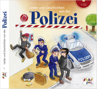 Lieder und Geschichten von der Polizei, Audio-CD