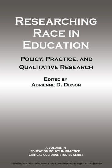 Researching Race in Education main product photo