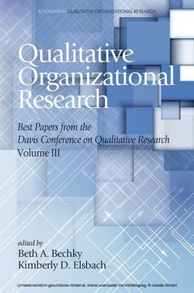 Qualitative Organizational Research - Volume 3