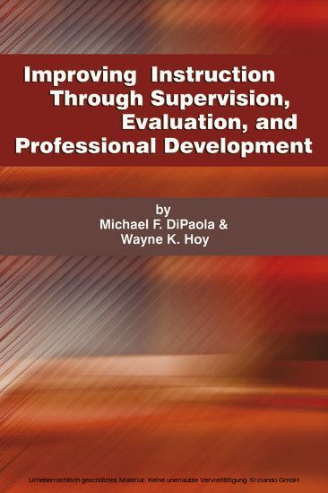 Improving Instruction Through Supervision, Evaluation, and Professional Development main product photo