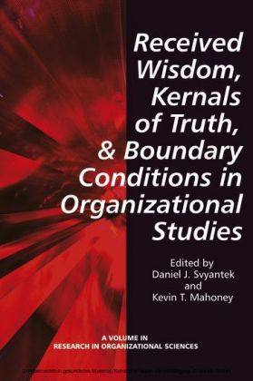 Received Wisdom, Kernels of Truth, and Boundary