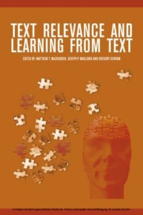 Text Relevance and Learning from Text