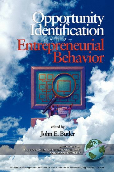 Opportunity Identification and Entrepreneurial Behavior main product photo