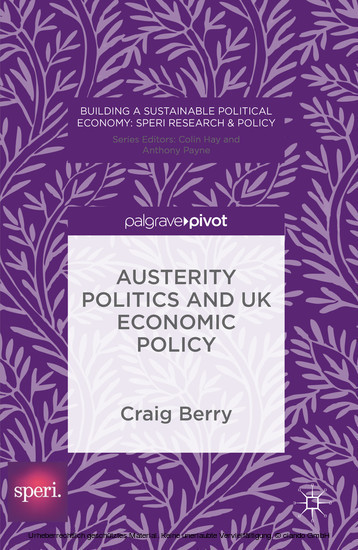 Austerity Politics and UK Economic Policy main product photo