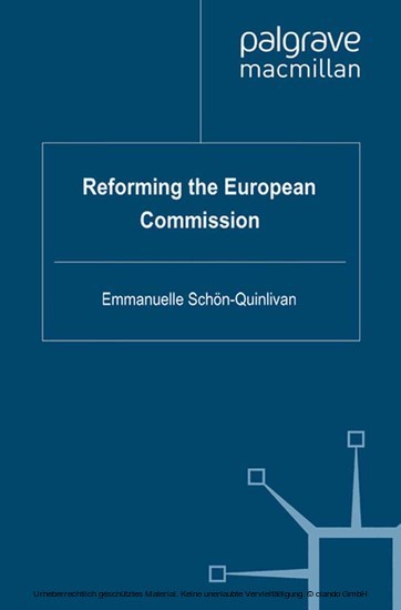 Reforming the European Commission main product photo
