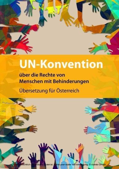 UN-Konvention über die Rechte von Menschen mit Behinderungen main product photo