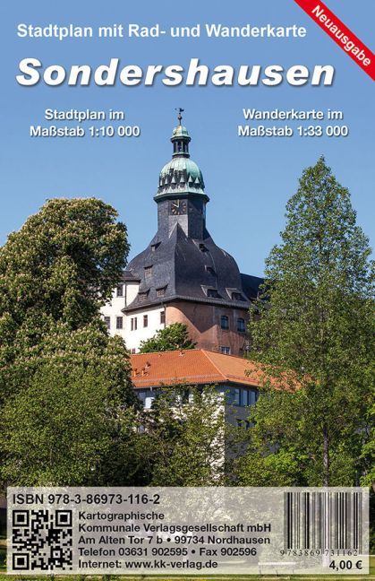 KKV Stadtplan Sondershausen main product photo