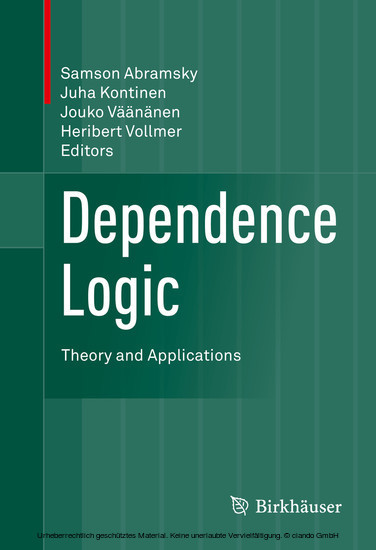 Dependence Logic main product photo