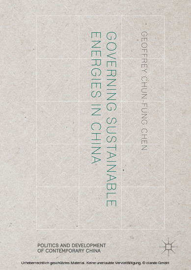 Governing Sustainable Energies in China main product photo