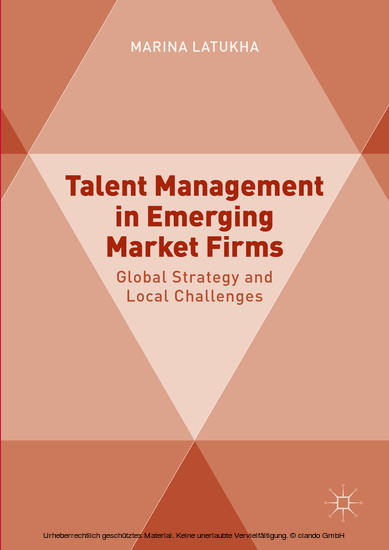 Talent Management in Emerging Market Firms main product photo