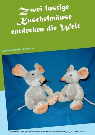 Zwei lustige Kuschelmäuse entdecken die Welt main product photo
