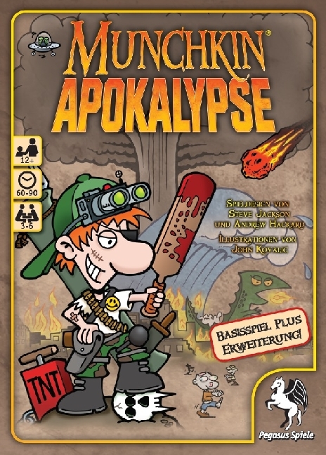 Munchkin Apokalypse 1 + 2 (Kartenspiel) main product photo