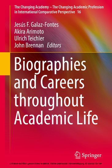 Biographies and Careers throughout Academic Life main product photo