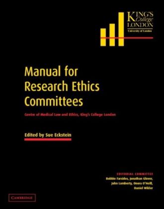 Manual for Research Ethics Committees