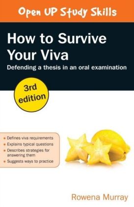 How To Survive Your Viva
