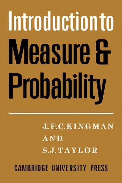 Introdction to Measure and Probability main product photo