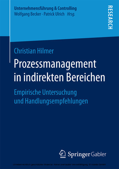 Prozessmanagement in indirekten Bereichen main product photo