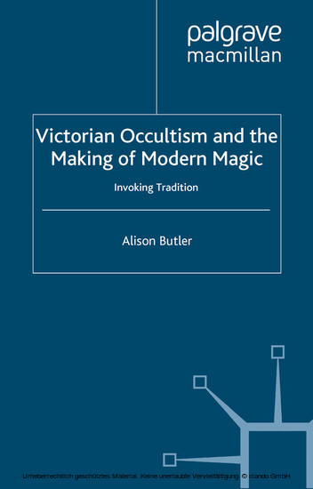 Victorian Occultism and the Making of Modern Magic main product photo