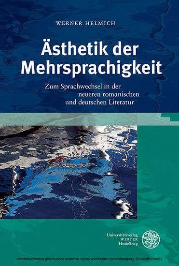 Ästhetik der Mehrsprachigkeit main product photo