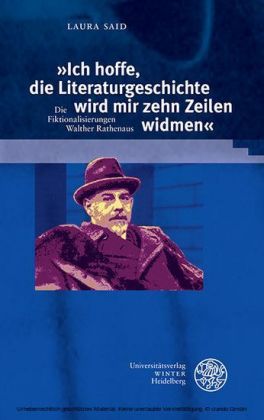 "Ich hoffe, die Literaturgeschichte wird mir zehn Zeilen widmen"