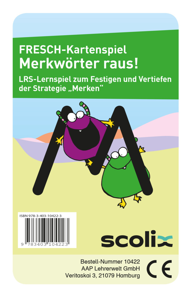 FRESCH-Kartenspiel: Merkwörter raus! (Kartenspiel) main product photo