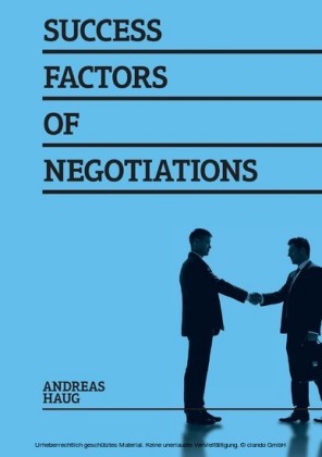 Success Factors of Negotiations