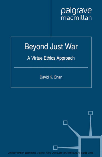 Beyond Just War main product photo