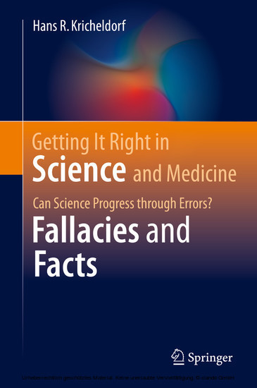 Getting It Right in Science and Medicine main product photo