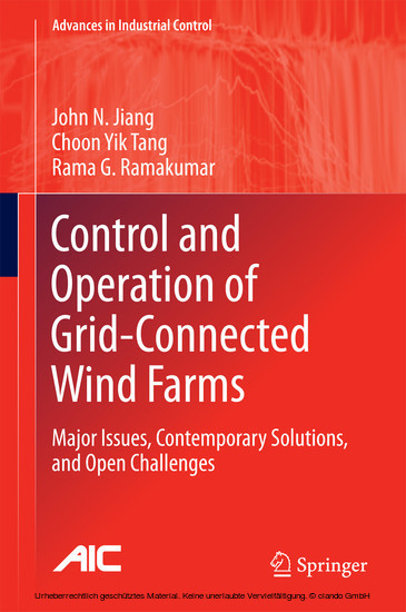 Control and Operation of Grid-Connected Wind Farms main product photo