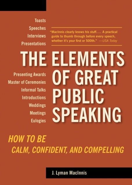 Elements of Great Public Speaking main product photo