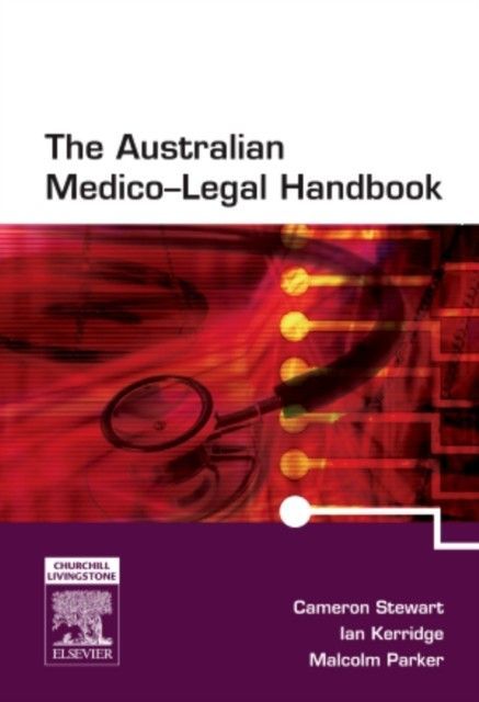 The Australian Medico-Legal Handbook with PDA Software main product photo