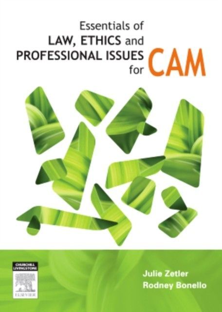 Essentials of Law, Ethics, and Professional Issues in CAM - E-Book main product photo