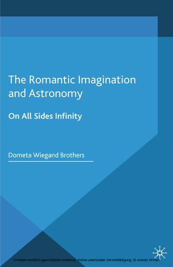 The Romantic Imagination and Astronomy main product photo