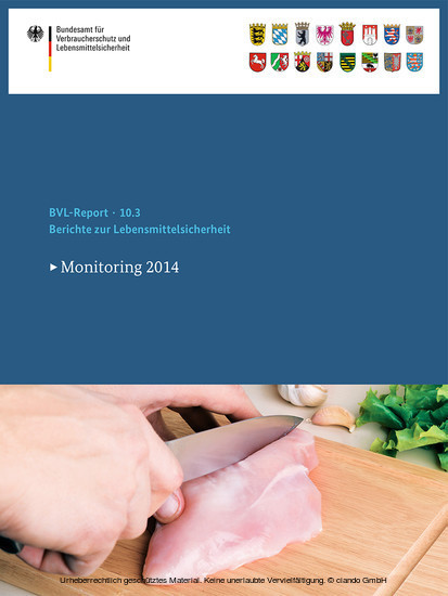 Berichte zur Lebensmittelsicherheit 2014 main product photo