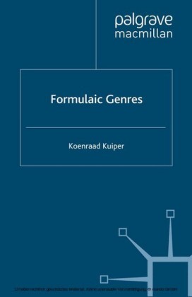 Formulaic Genres