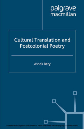 Cultural Translation and Postcolonial Poetry