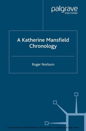 A Katherine Mansfield Chronology