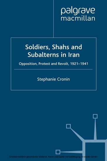 Soldiers, Shahs and Subalterns in Iran main product photo