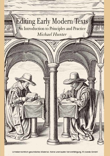 Editing Early Modern Texts main product photo