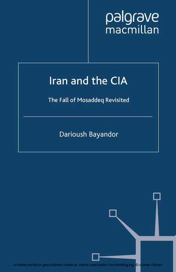 Iran and the CIA main product photo
