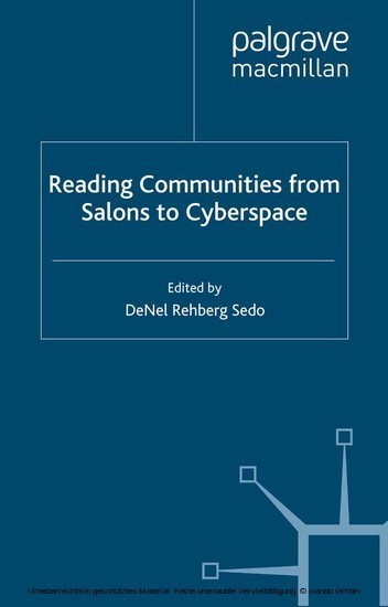 Reading Communities from Salons to Cyberspace main product photo